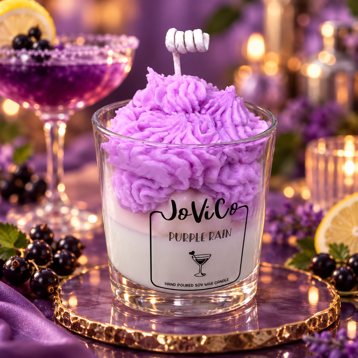 Purple Rain Cloud Candle – 30cl