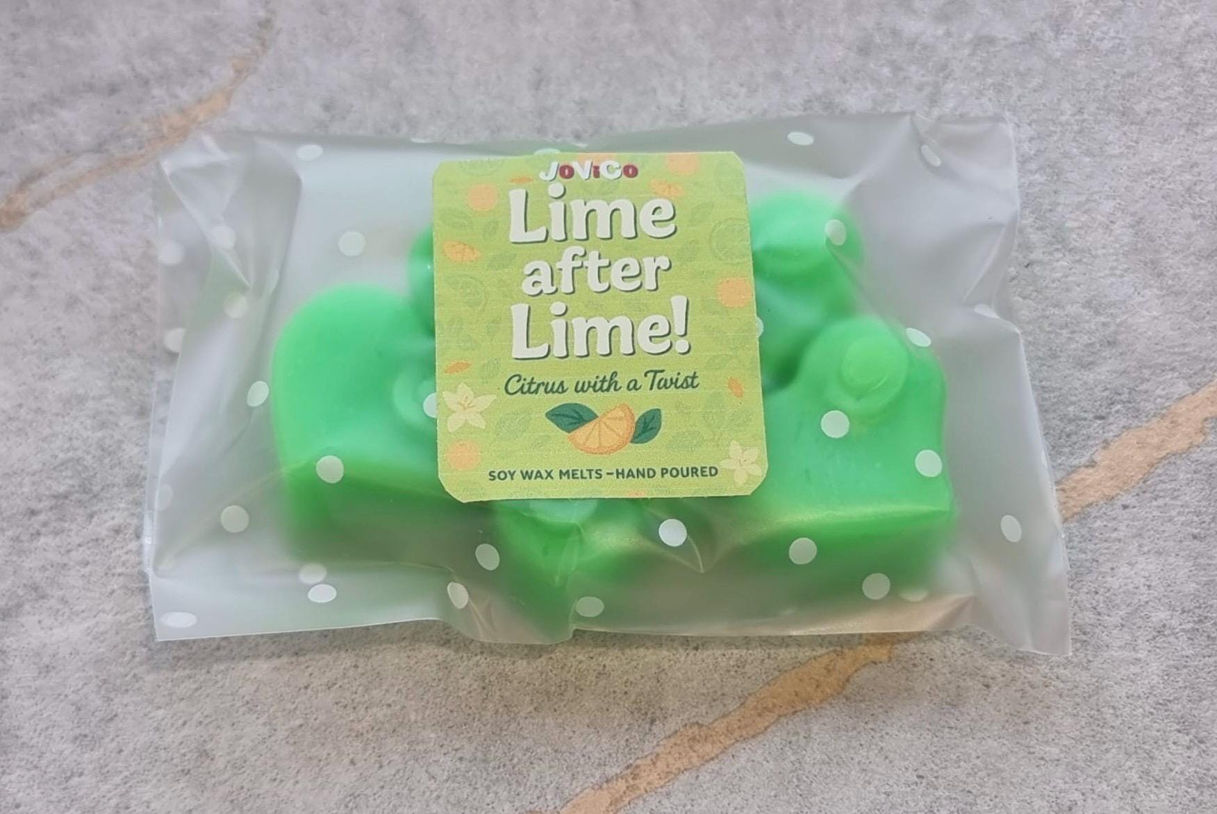 Lime After Lime! Strong Scented Soy Wax Melts: Zesty Citrus Home Fragrance