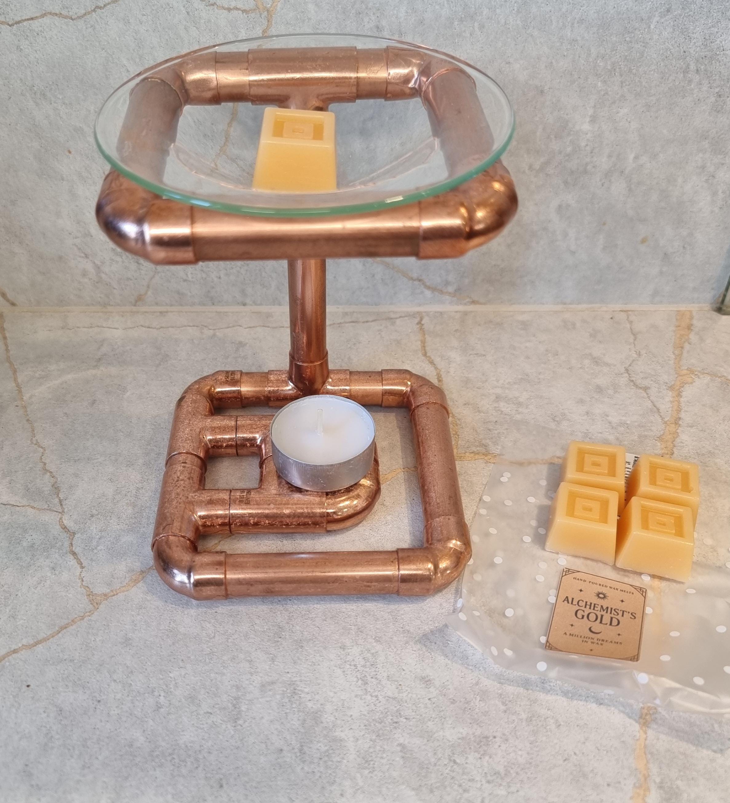 Alchemists Gold Wax Melts: Hand-Poured Soy Wax, Million Fragrance